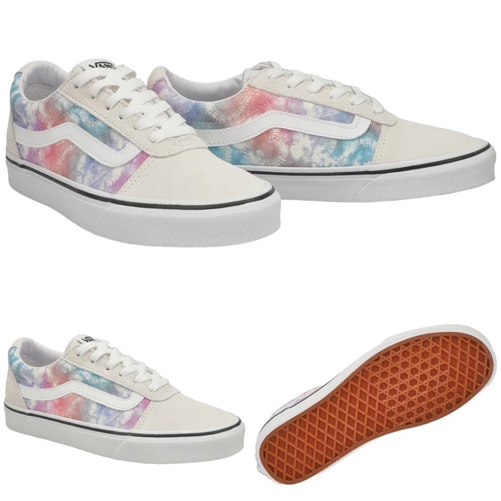 NWT 𝅺VANS Off The Wall Ward Heart Tie Dye Low Top Sneakers